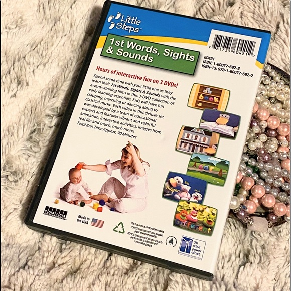 COPY - Little Steps First Words Sights & Sounds 3DVD’s - Picture 3 of 7
